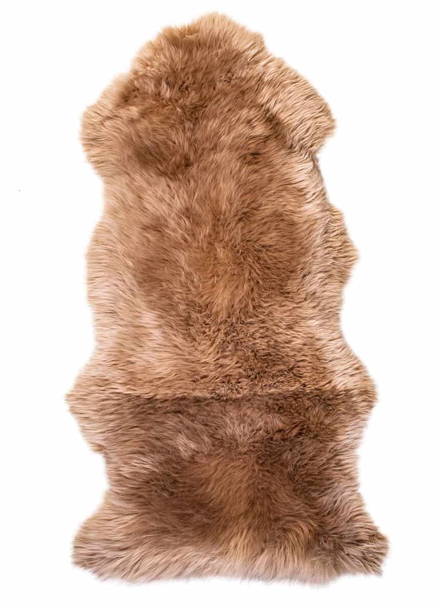 Lammfell 1.5 fach, Camel