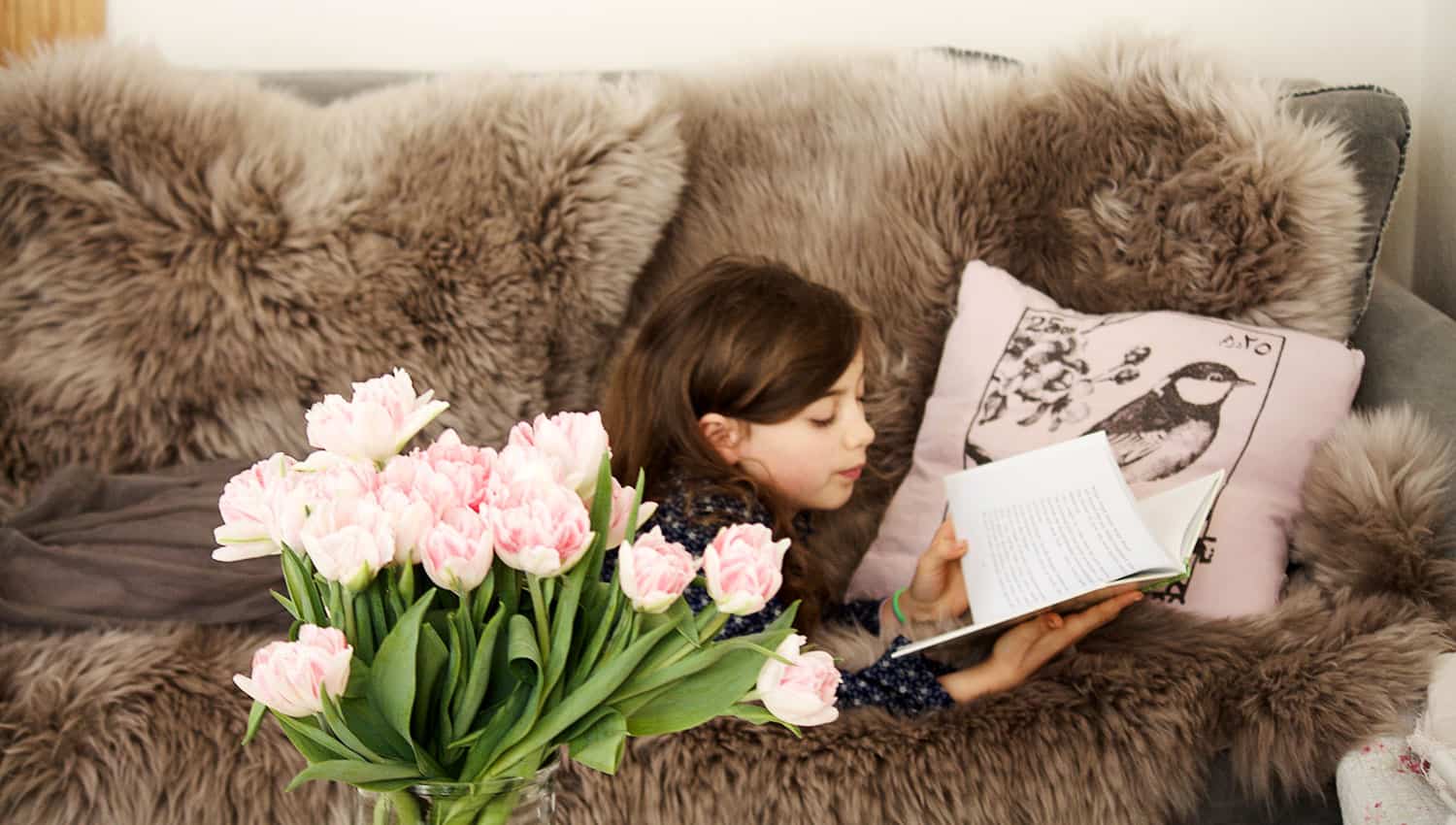 Vierfach-Lammfell, schlamm-taupe – Bild 5