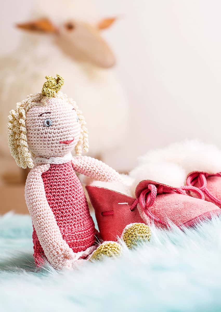 Lammfell bunt, lindgrün – Bild 8