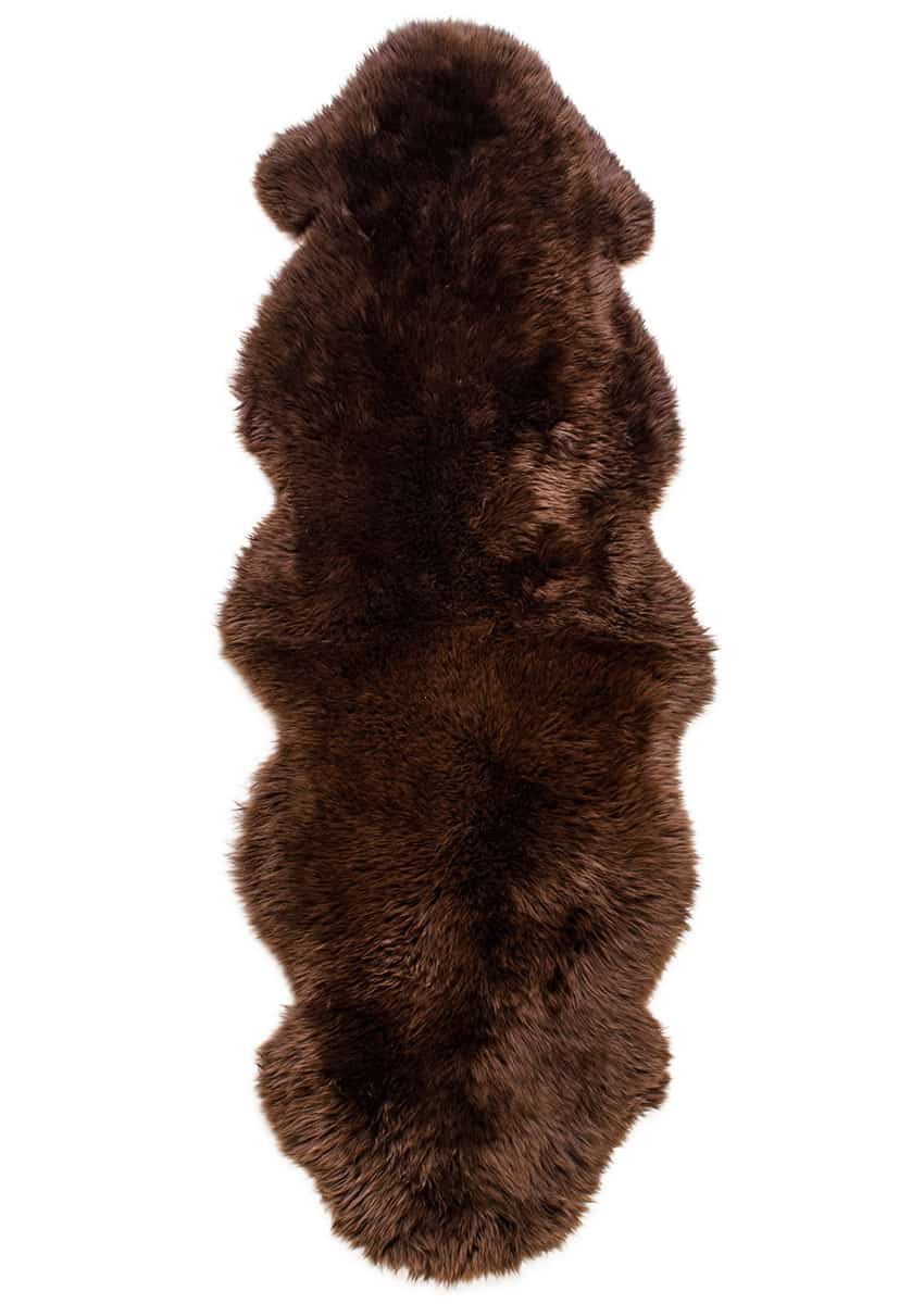 Doppelfell-Mokka/Braun