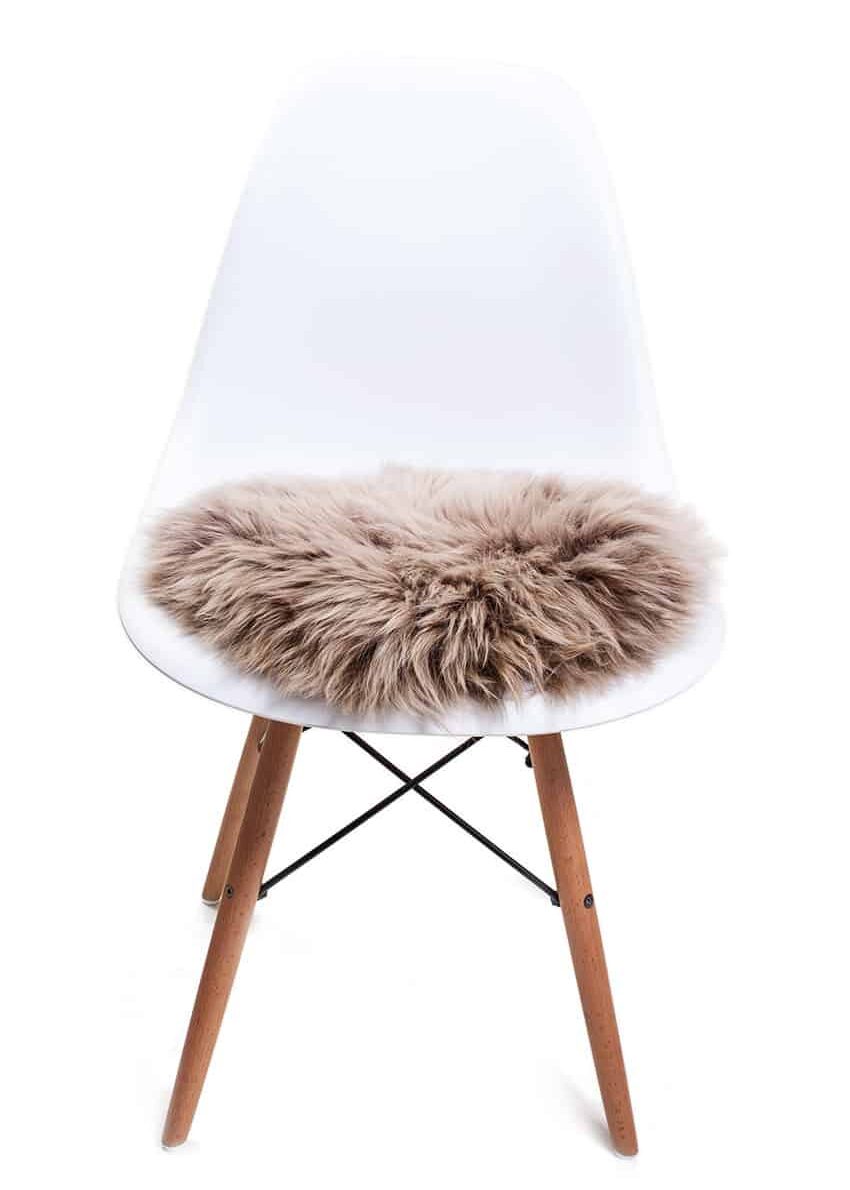 Stuhlauflage rund, Nutria