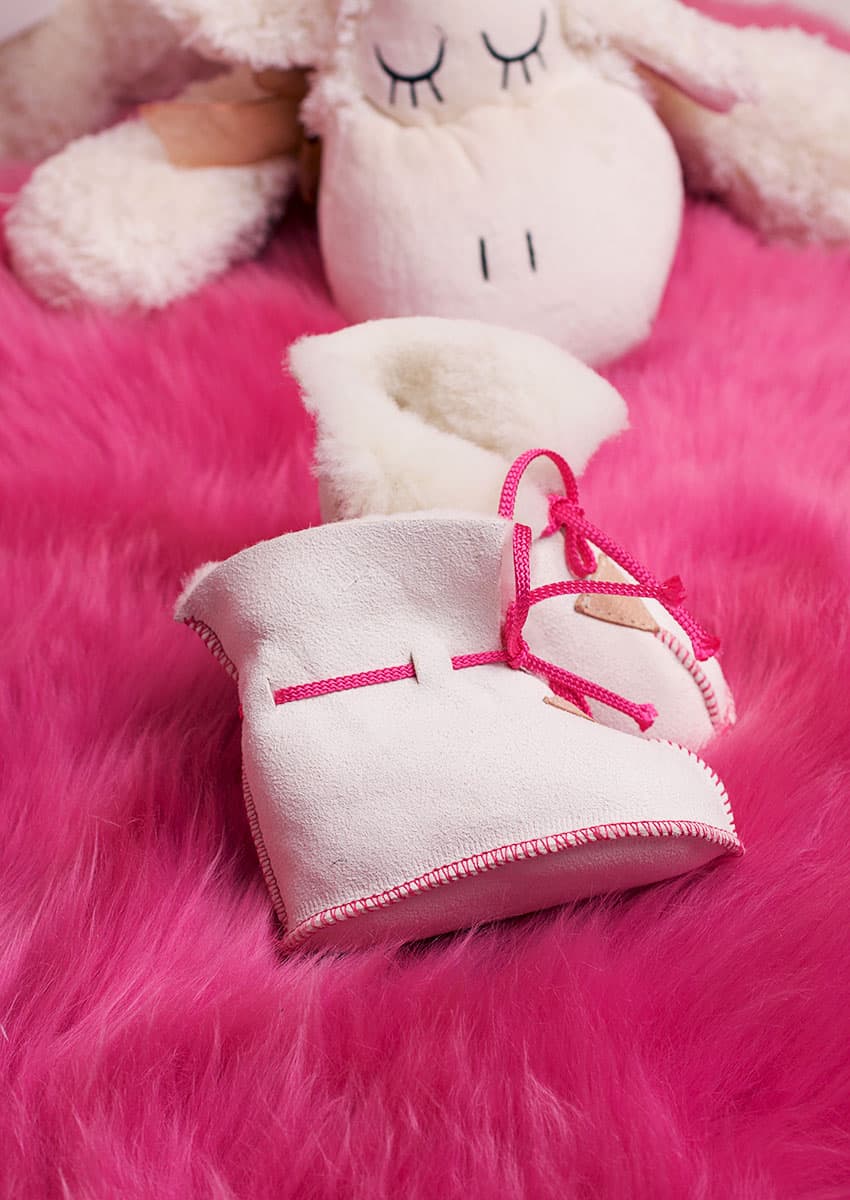 Lammfell bunt, lindgrün – Bild 6