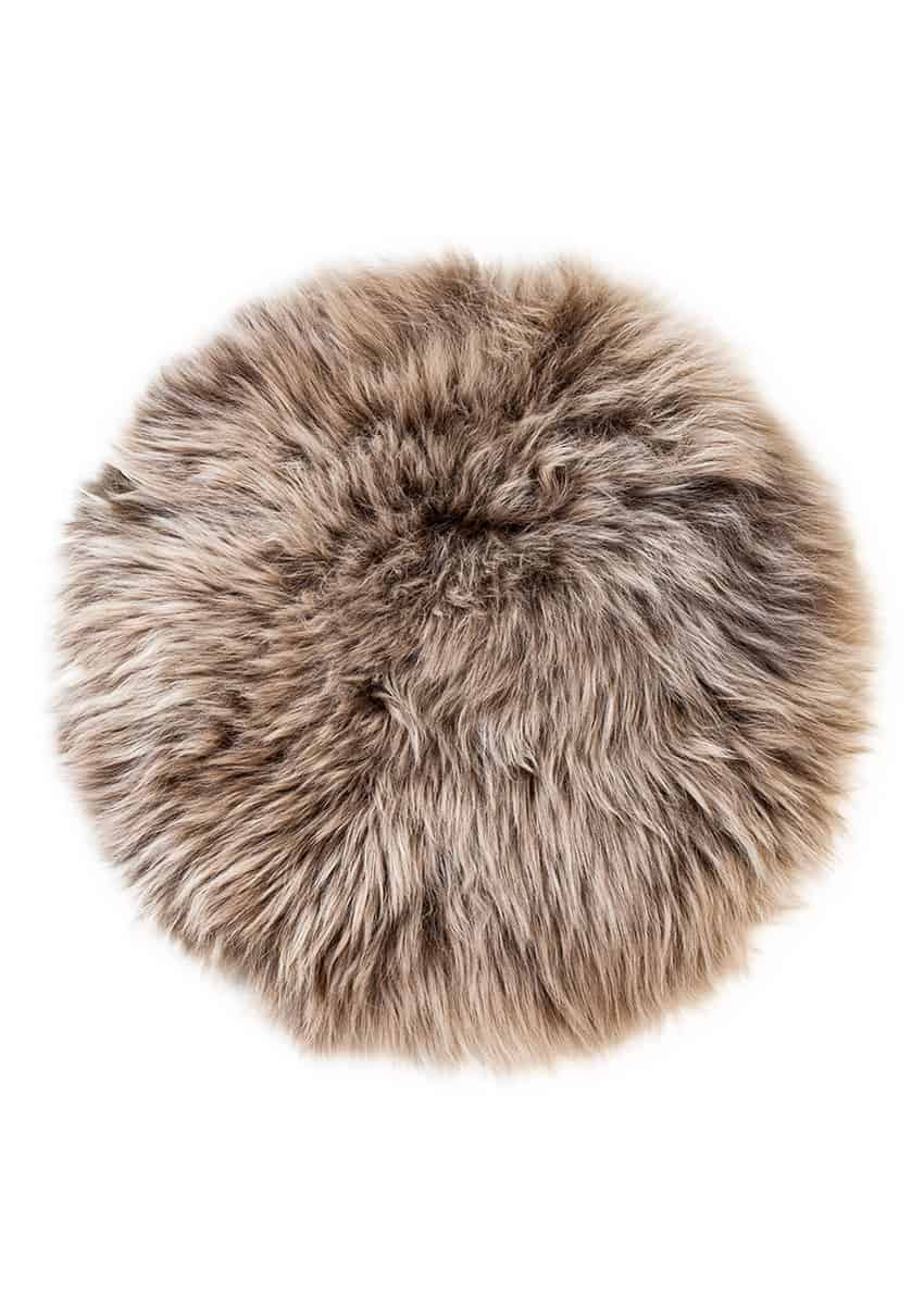 Stuhlauflage rund, Nutria – Bild 6