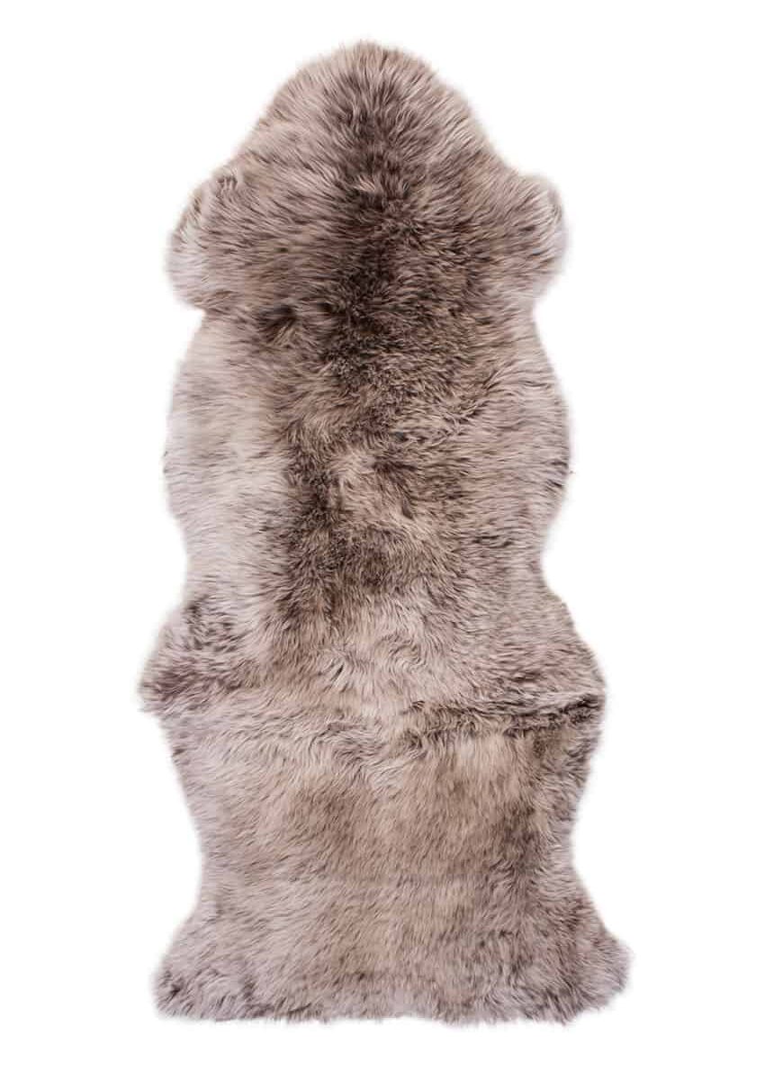 Lammfell 1.5 fach, Nutria