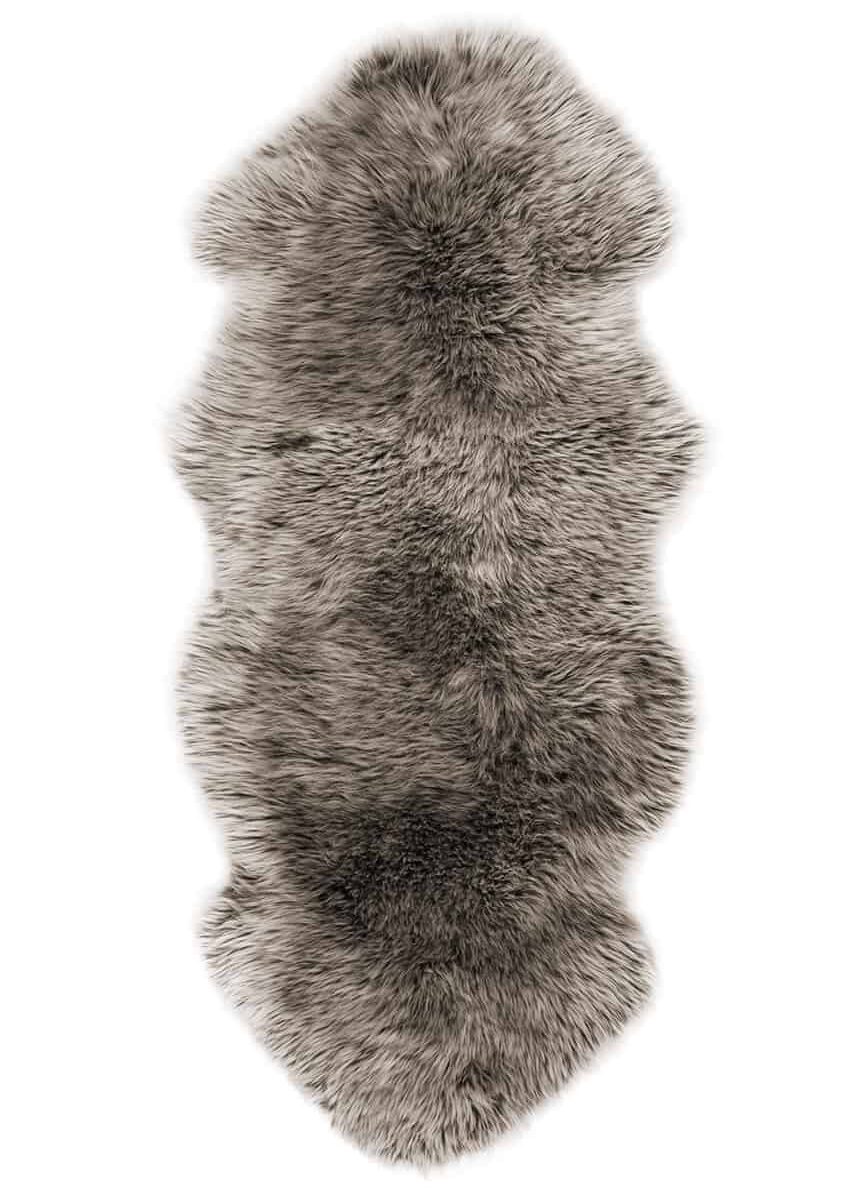 Lammfell 1.5 fach, Kopf-Kopf, Taupe, Sonderangebot
