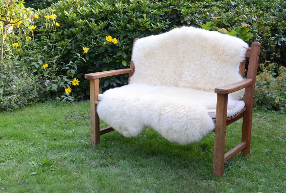 Vierfach-Lammfell, Leinen – Bild 3