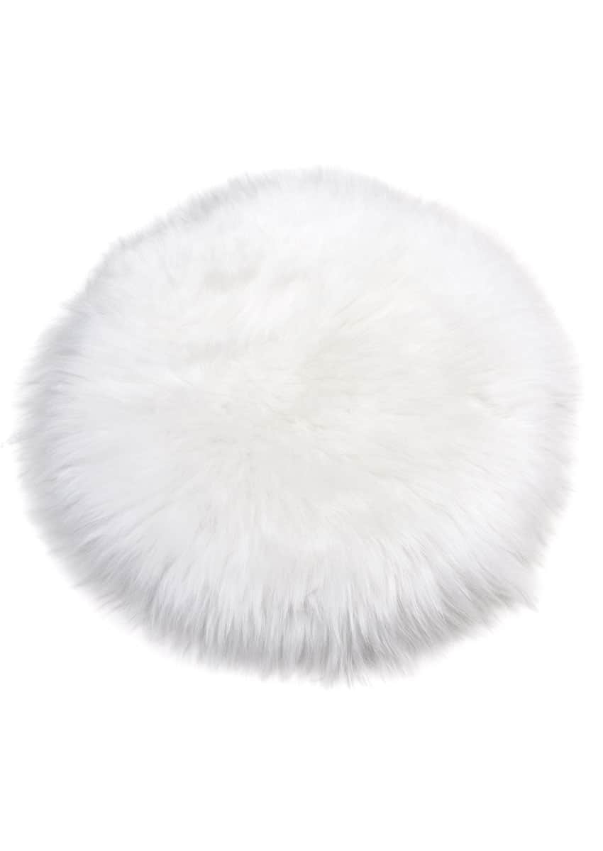 Stuhlauflage rund, Grau – Bild 4