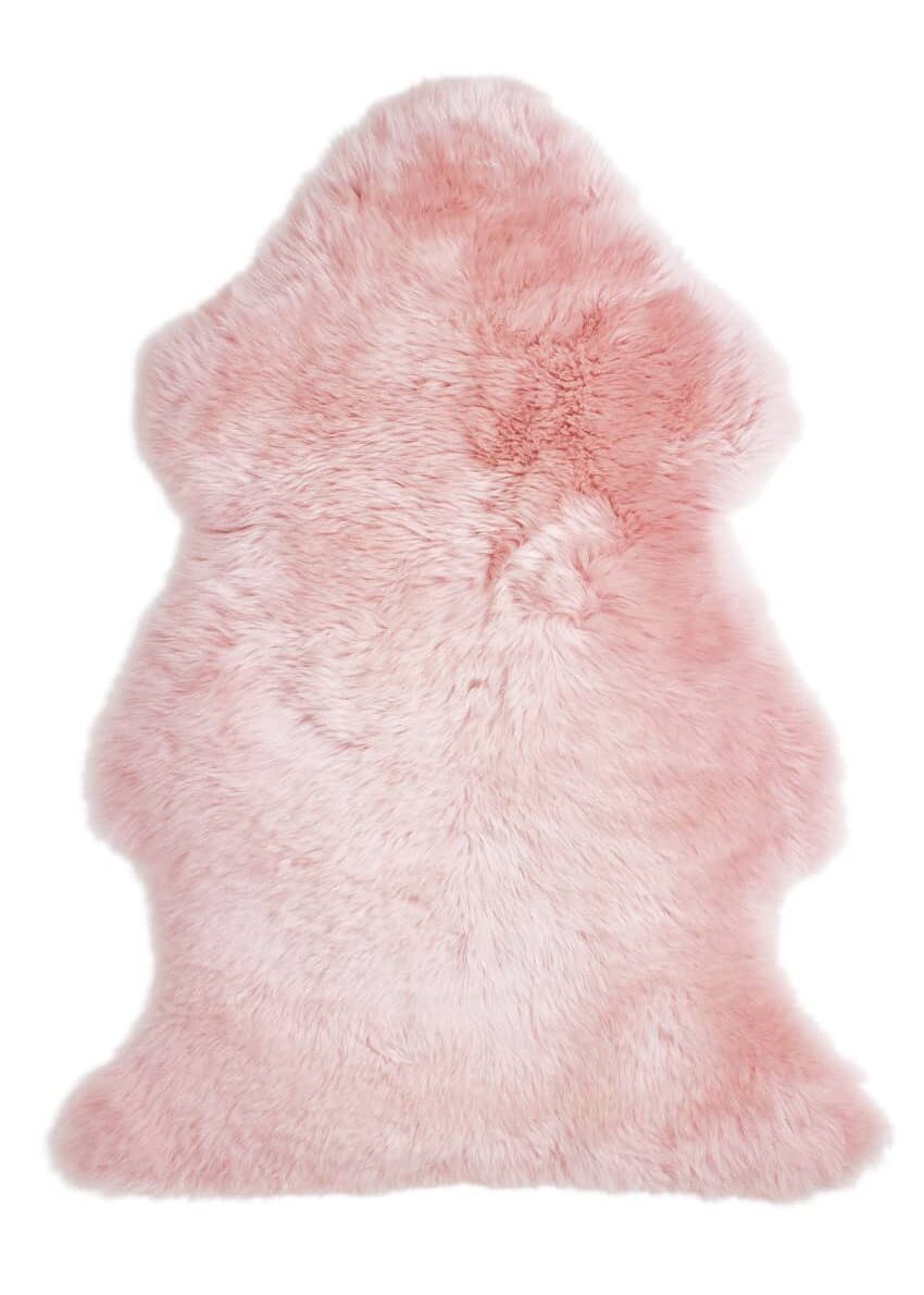 Lammfell bunt, altrosa