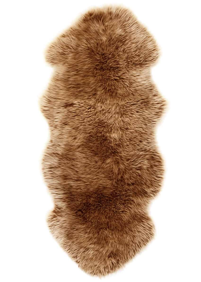 Lammfell 1.5 fach, Kopf-Kopf, Camel, Sonderangebot