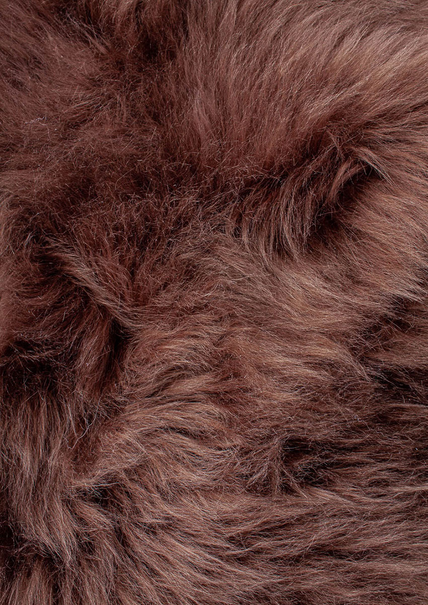 Lammfell, schoko, Winter-Angebot – Bild 2