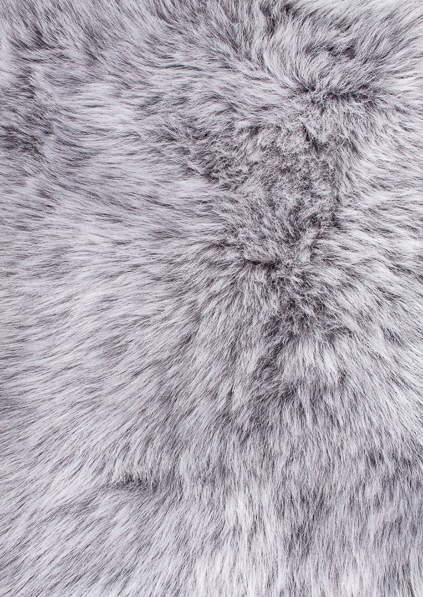 Lammfell, grau, Winter-Angebot – Bild 2
