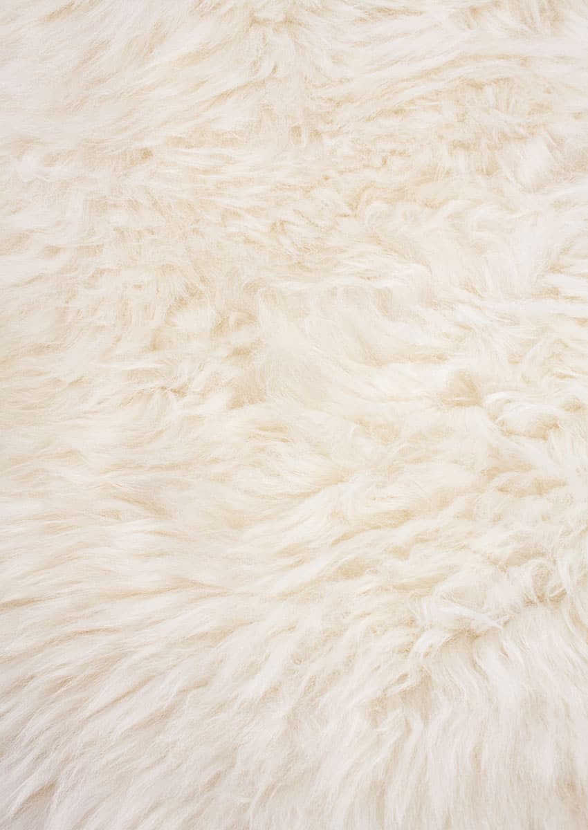 Lammfell L/M, wollweiĆ, Winter-Angebot ā Bild 2