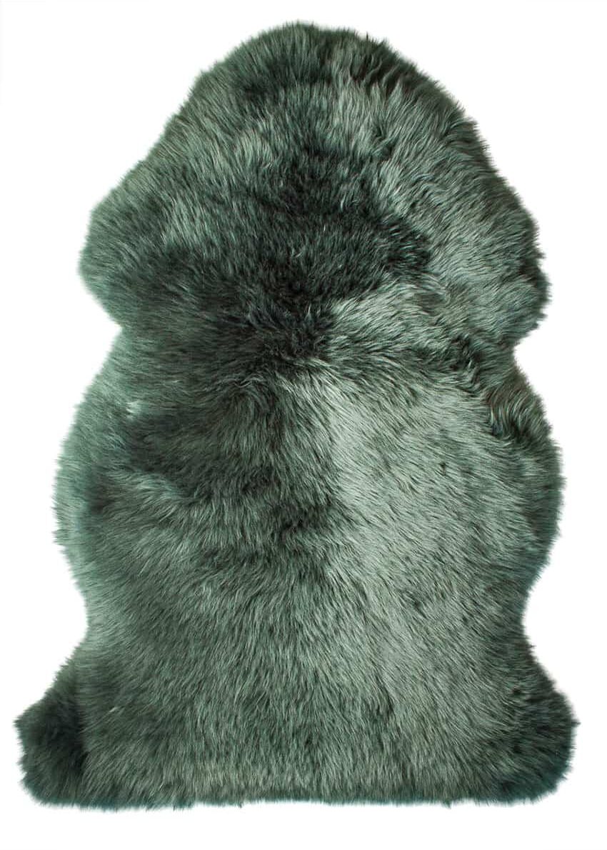 Lammfell bunt, Tannengrün