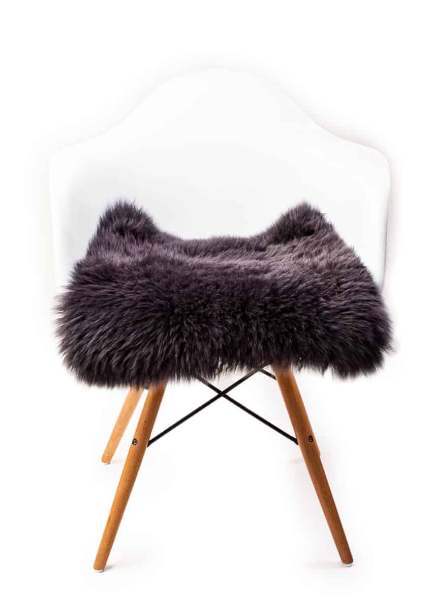 Stuhlauflage XL Quadrat, anthrazit – Bild 3