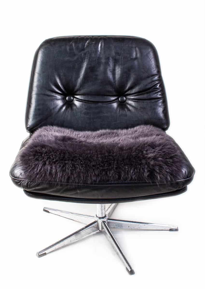 Stuhlauflage XL Quadrat, anthrazit