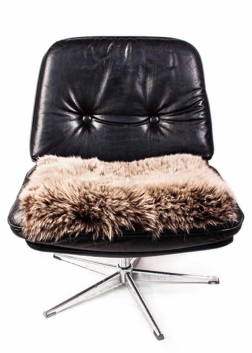 Stuhlauflage XL Quadrat, Nutria