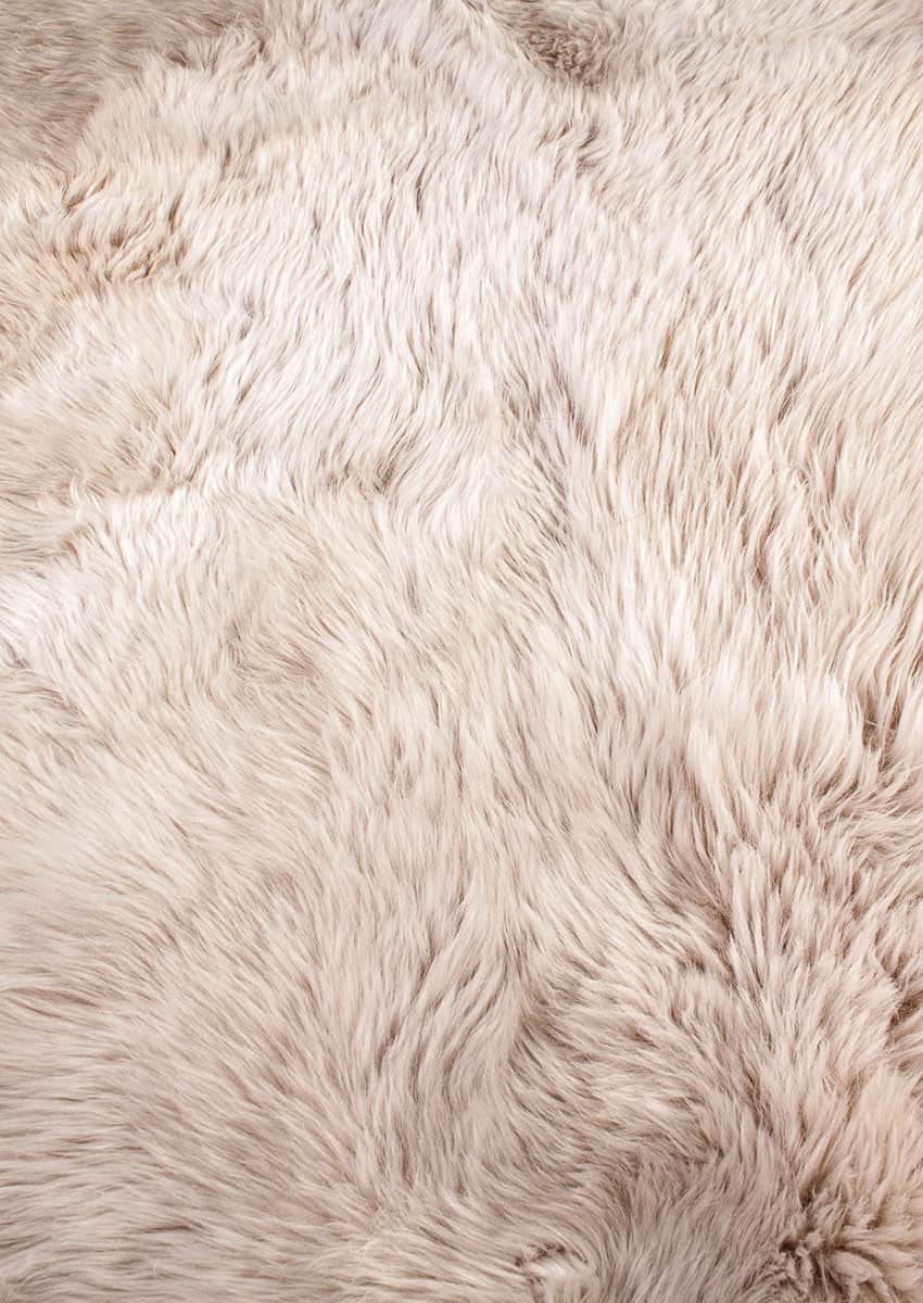 Vierfach-Lammfell, Leinen – Bild 2