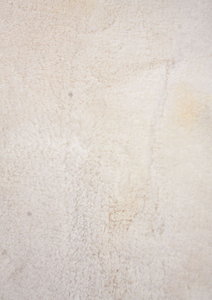 Medizinisches Lammfell, wollweiĆ ā Bild 3