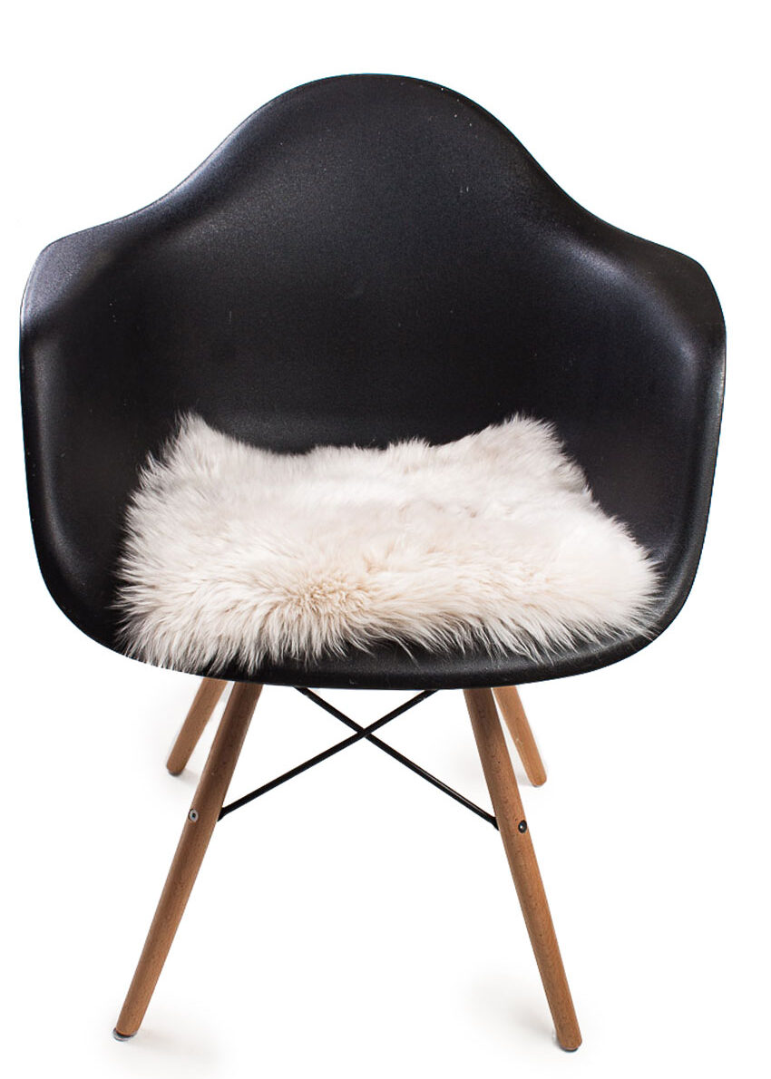 Stuhlauflage Quadrat, Leinen