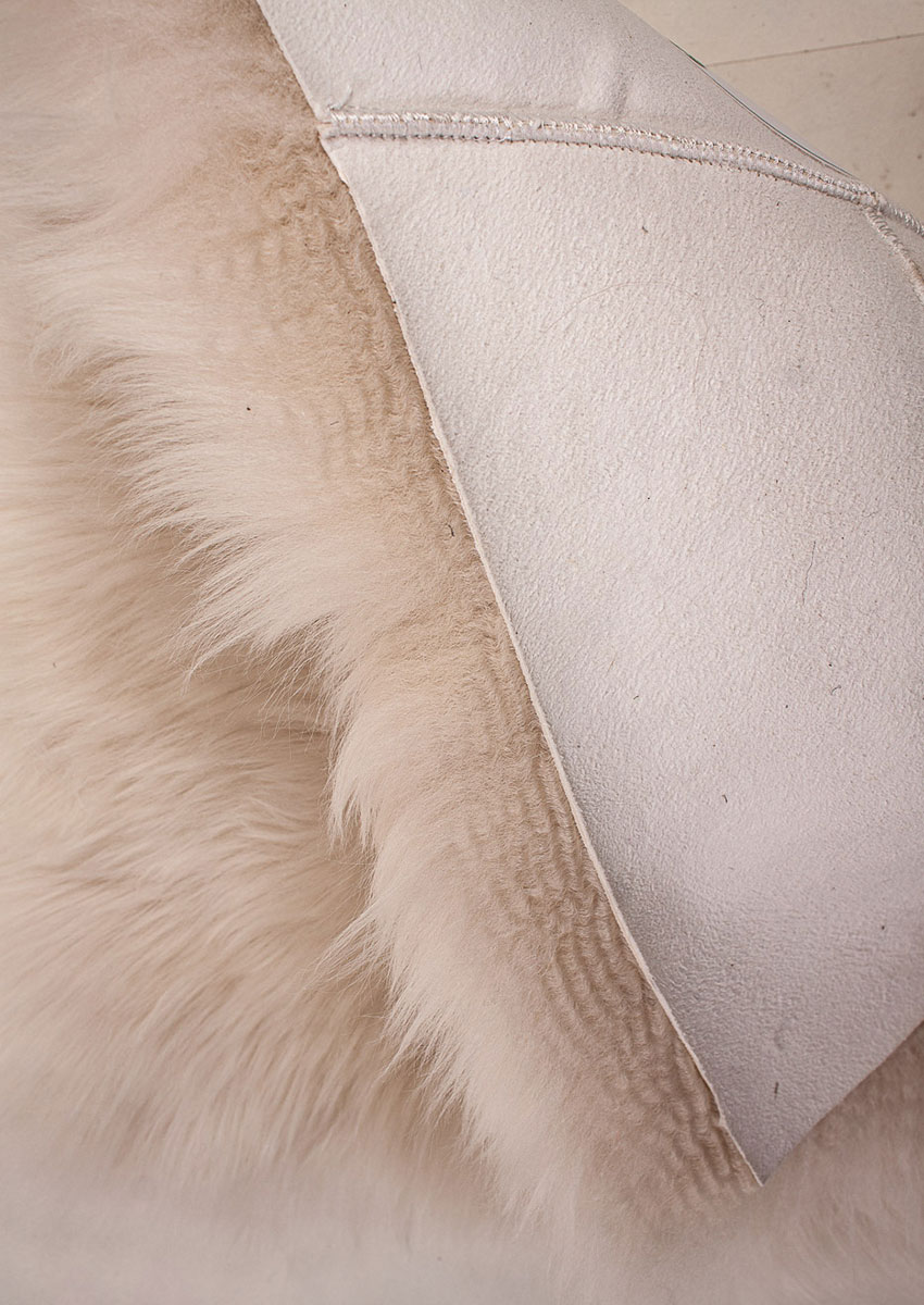 Stuhlauflage Quadrat, Leinen – Bild 2