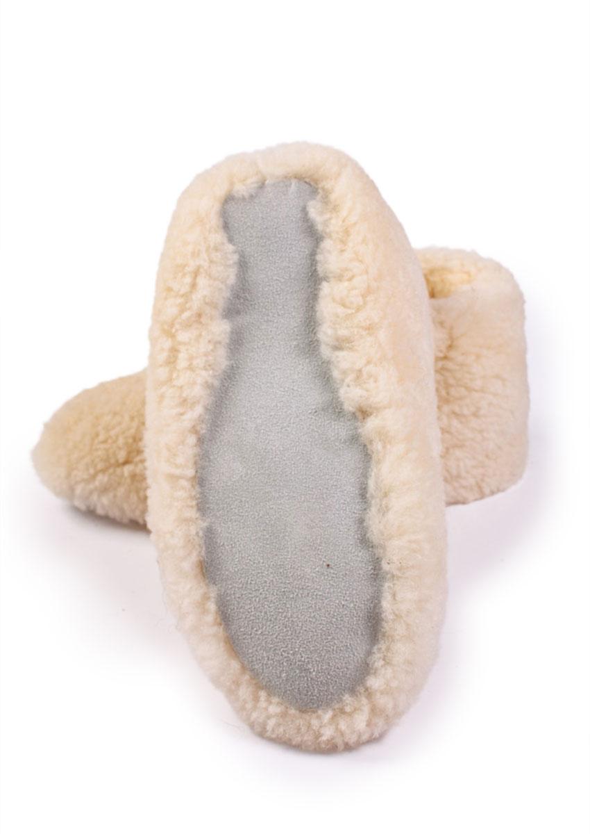 Lammfell-Slipper "Ulla", Creme, Shepherd® – Bild 3