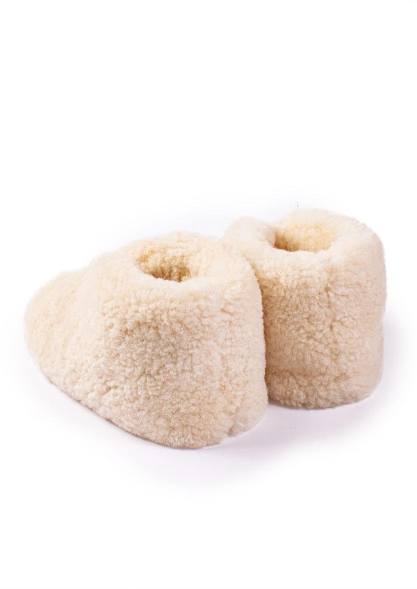 Lammfell-Slipper "Ulla", Creme, Shepherd® – Bild 2