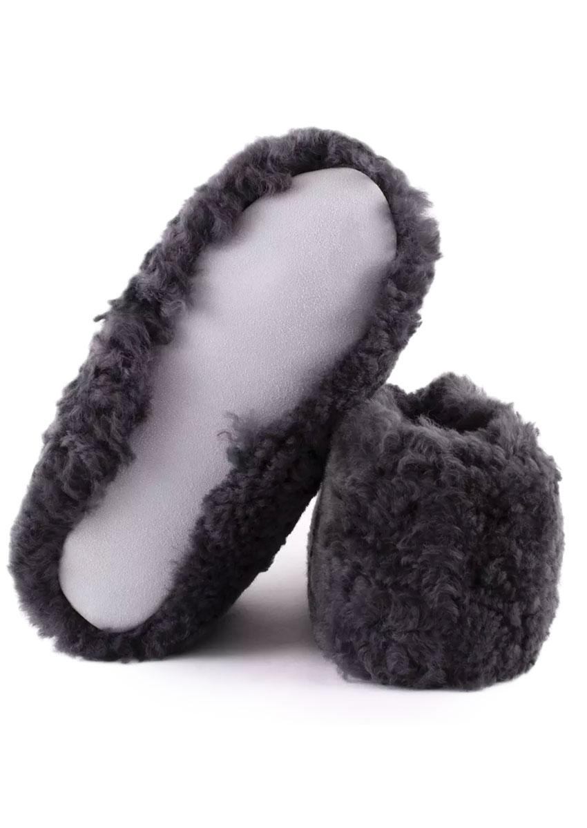 Lammfell-Slipper "Ulla" Asphalt, Shepherd® – Bild 2