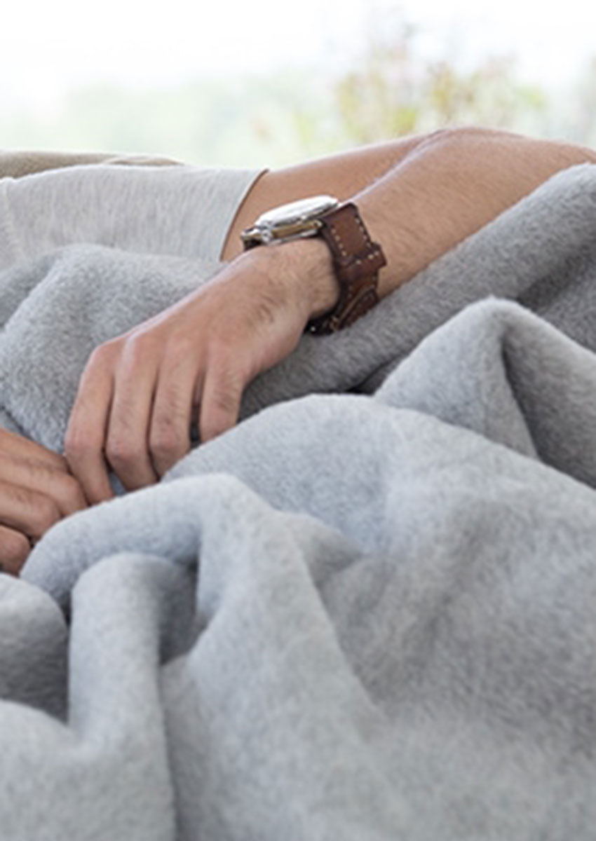 Ritter DeckenĀ® Alpaka, Peru-Lama silbergrau ā Bild 6