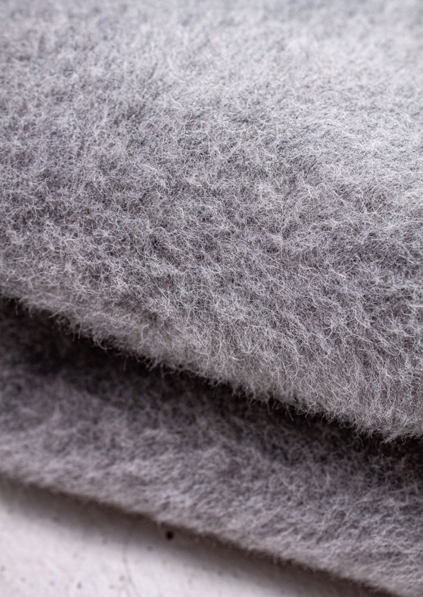 Ritter DeckenĀ® Alpaka, Peru-Lama silbergrau ā Bild 4