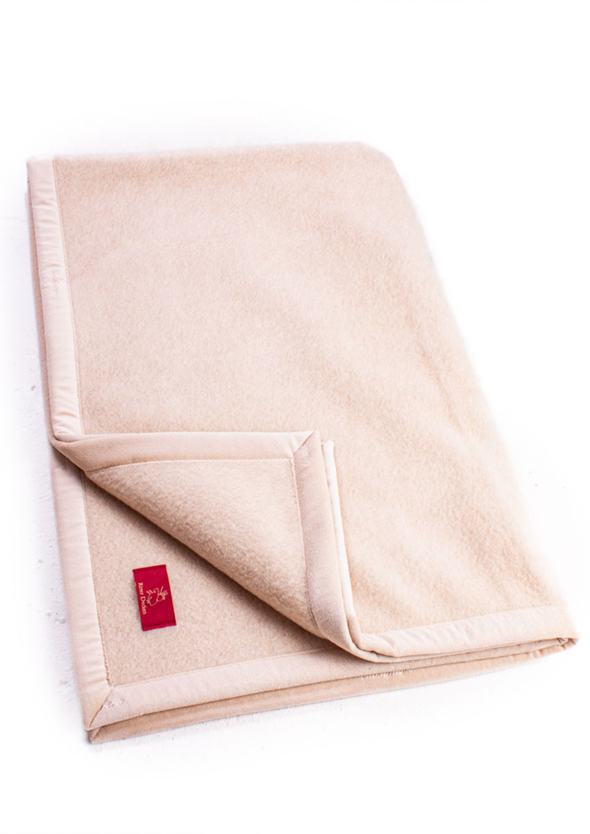 Ritter DeckenĀ® Cashmere-Decke "Kirman Schah", creme