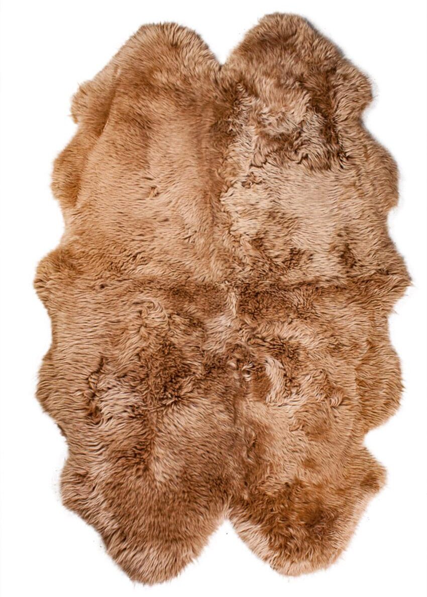 Vierfach-Lammfell, camel