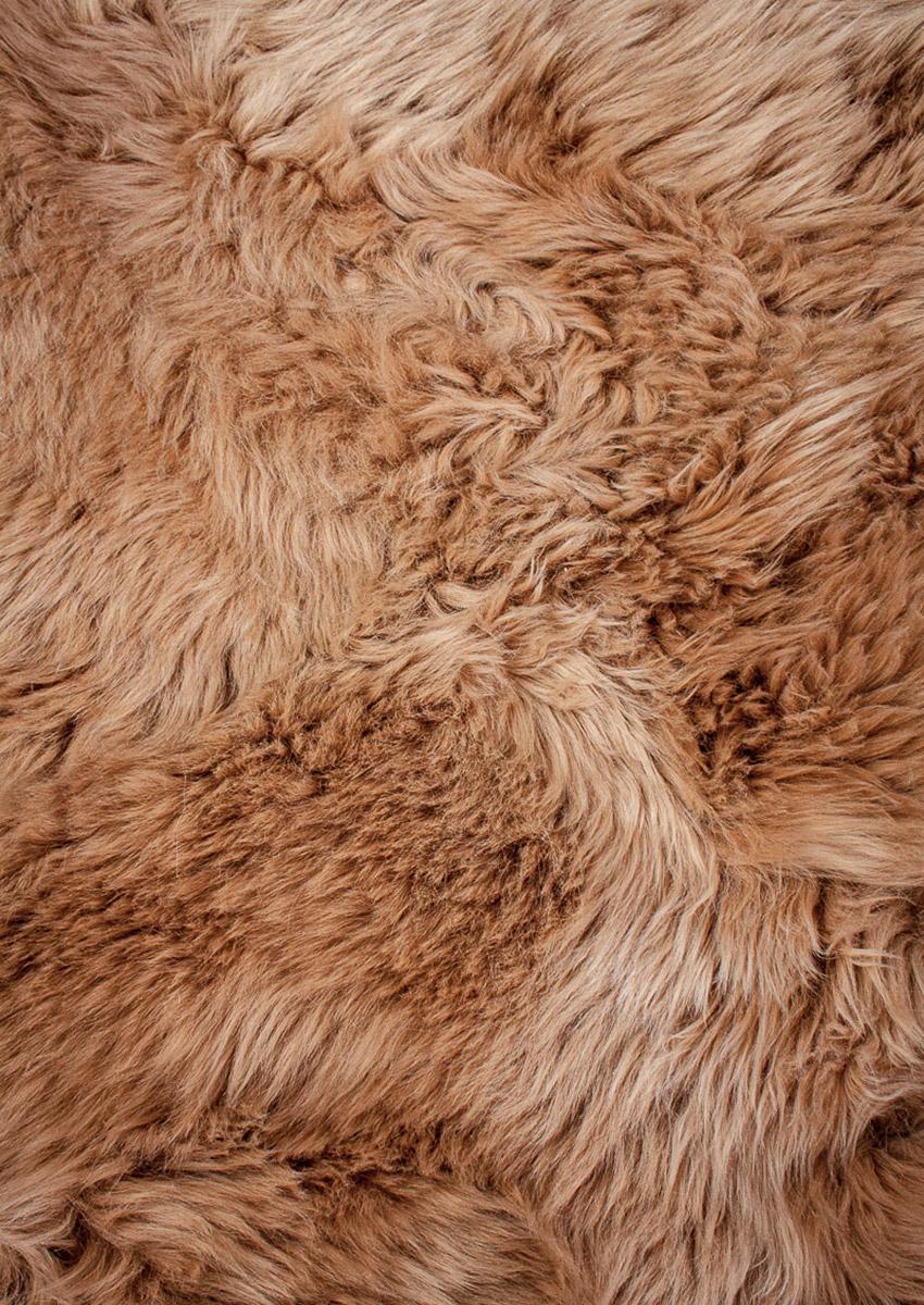 Vierfach-Lammfell, camel – Bild 4