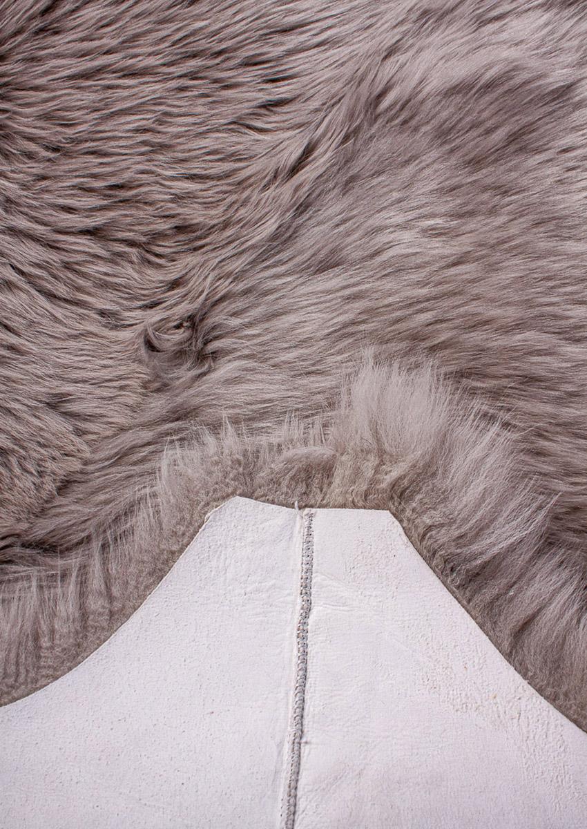 Vierfach-Lammfell, quarz – Bild 6