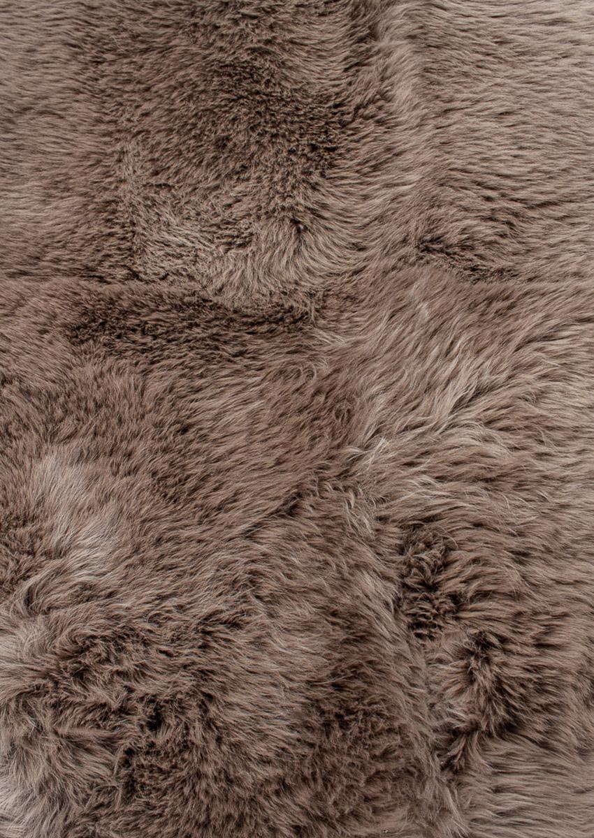 Vierfach-Lammfell, dunkeltaupe – Bild 3