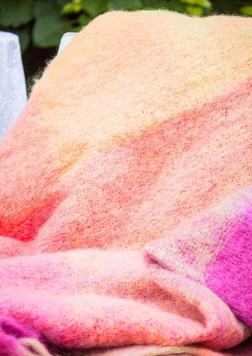 Avoca® Mohair Decke, Lotus – Bild 9