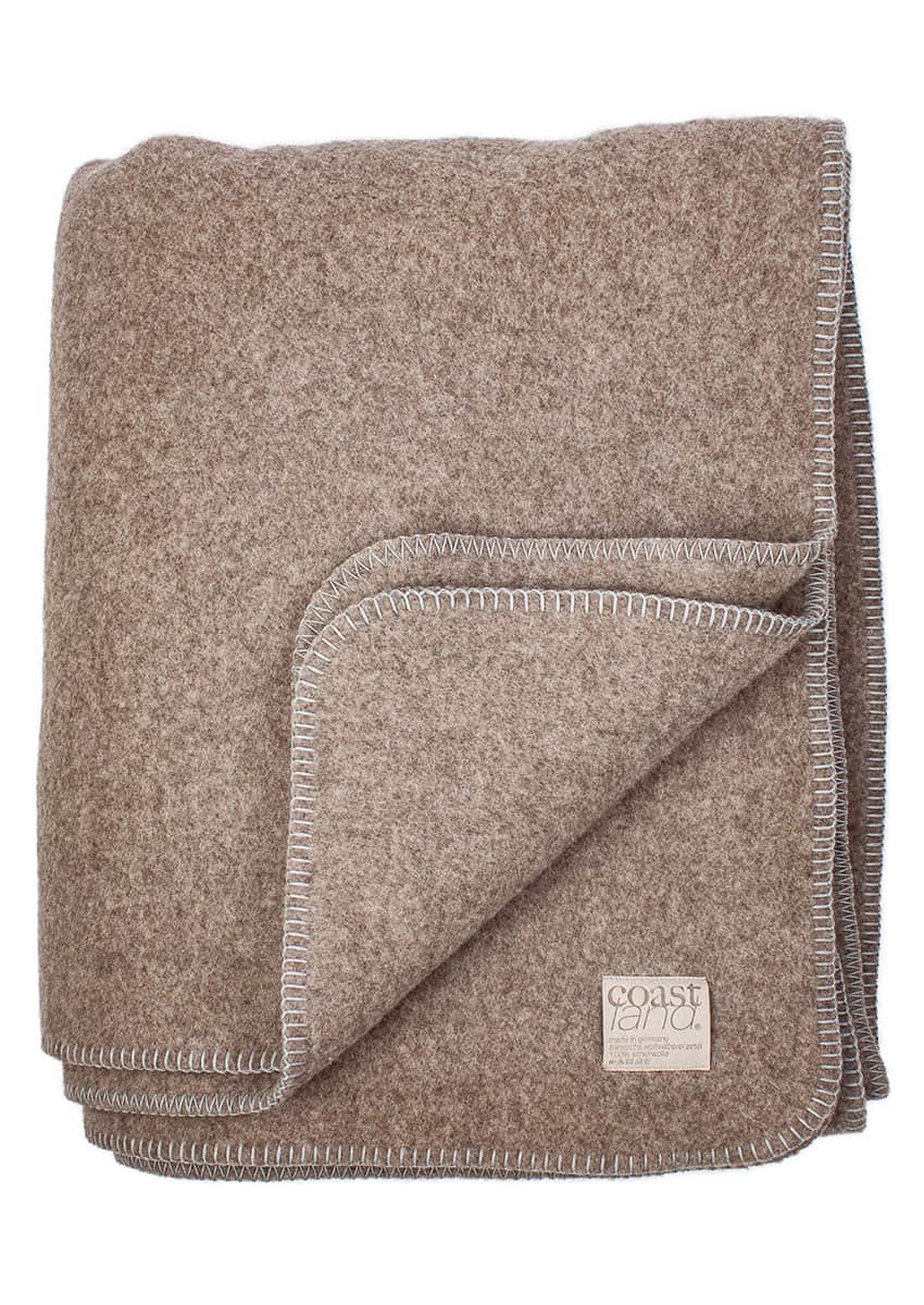 Coastland Wolldecke "PureWideEast" Wattgrau