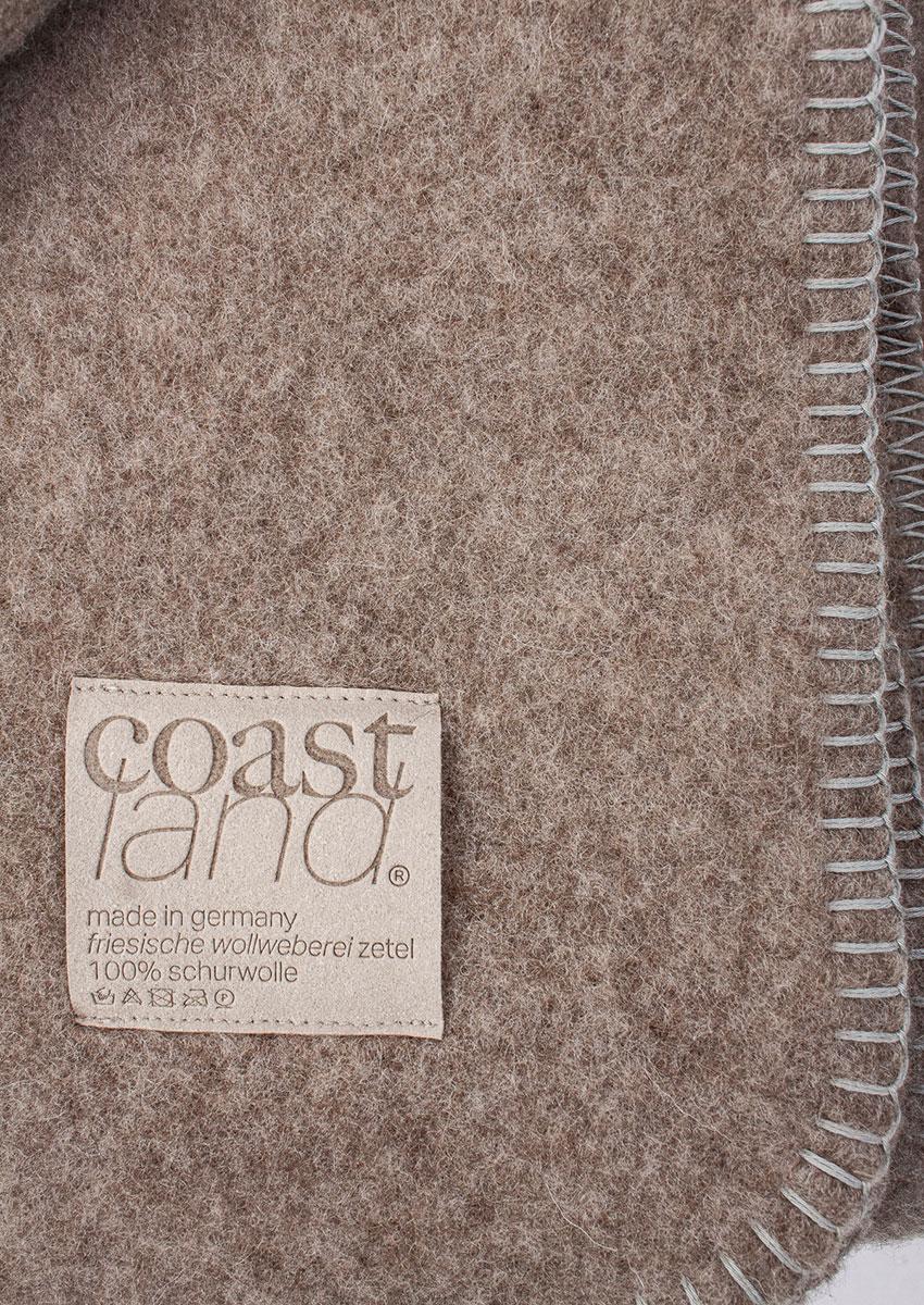 Coastland Wolldecke "PureWideEast" Wattgrau – Bild 5