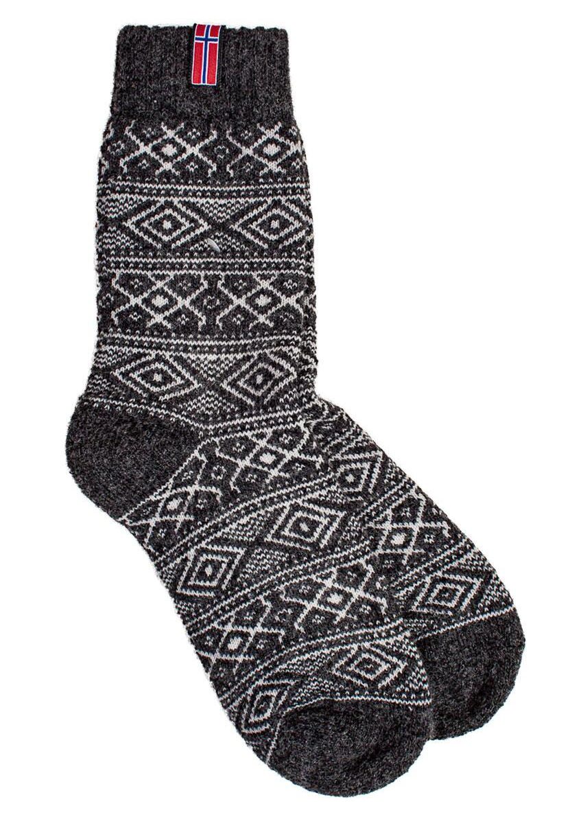 Norwegische Wollsocken