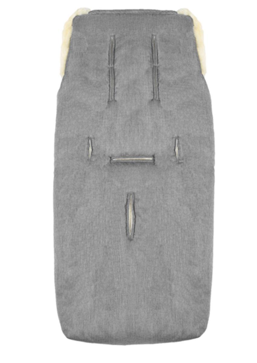 AROSA LUXE Lammfellfußsack, Grigio – Bild 3