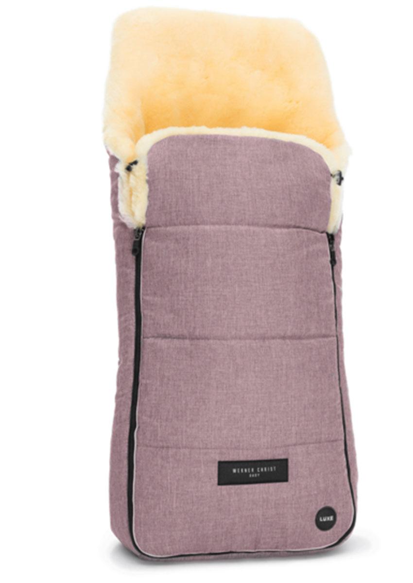 AROSA LUXE Lammfellfußsack, rosa – Bild 8