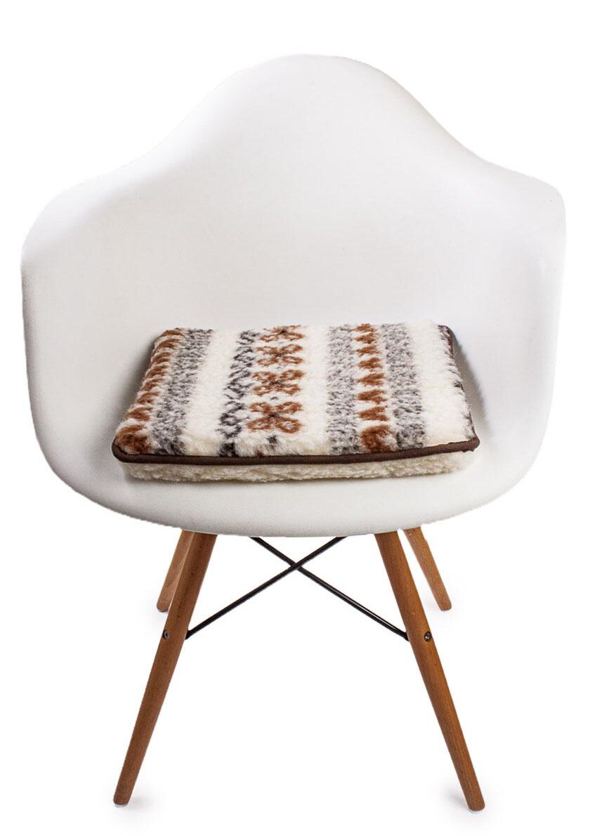 Stuhlauflage Schurwolle, folklore