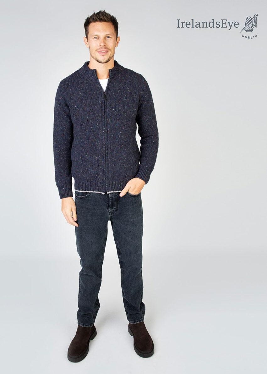 Strickjacke Tramore "Heirloom" von Irlandseye®, Navy