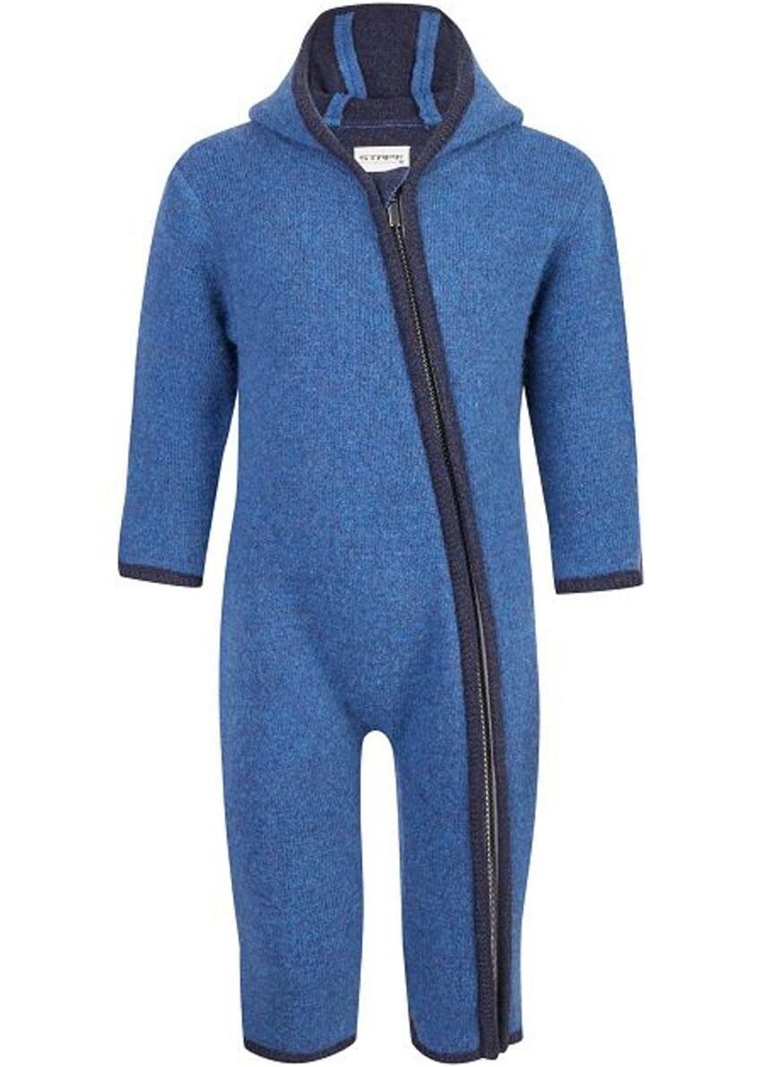 "Donnerstein" Lambswool-Baby Strampler, tinte