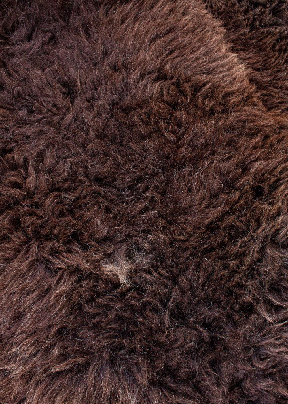 Deutsches Wollschaf dickwollig"Einzelanfertigung XXL" Vierfach-Lammfell – Bild 4