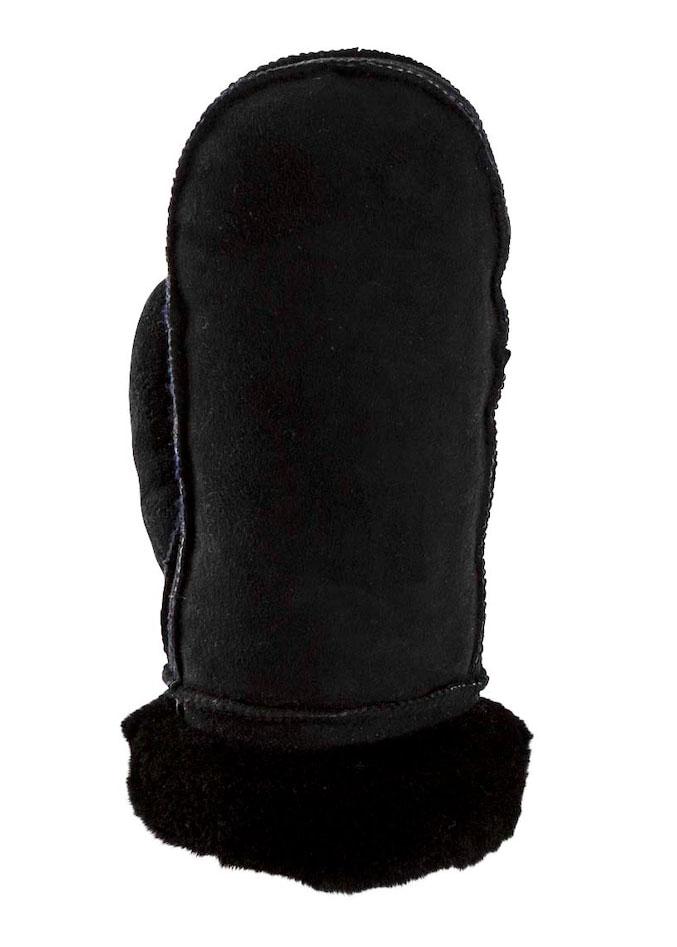 Fausthandschuhe Lammfell Shepherd® "Furivik", schwarz