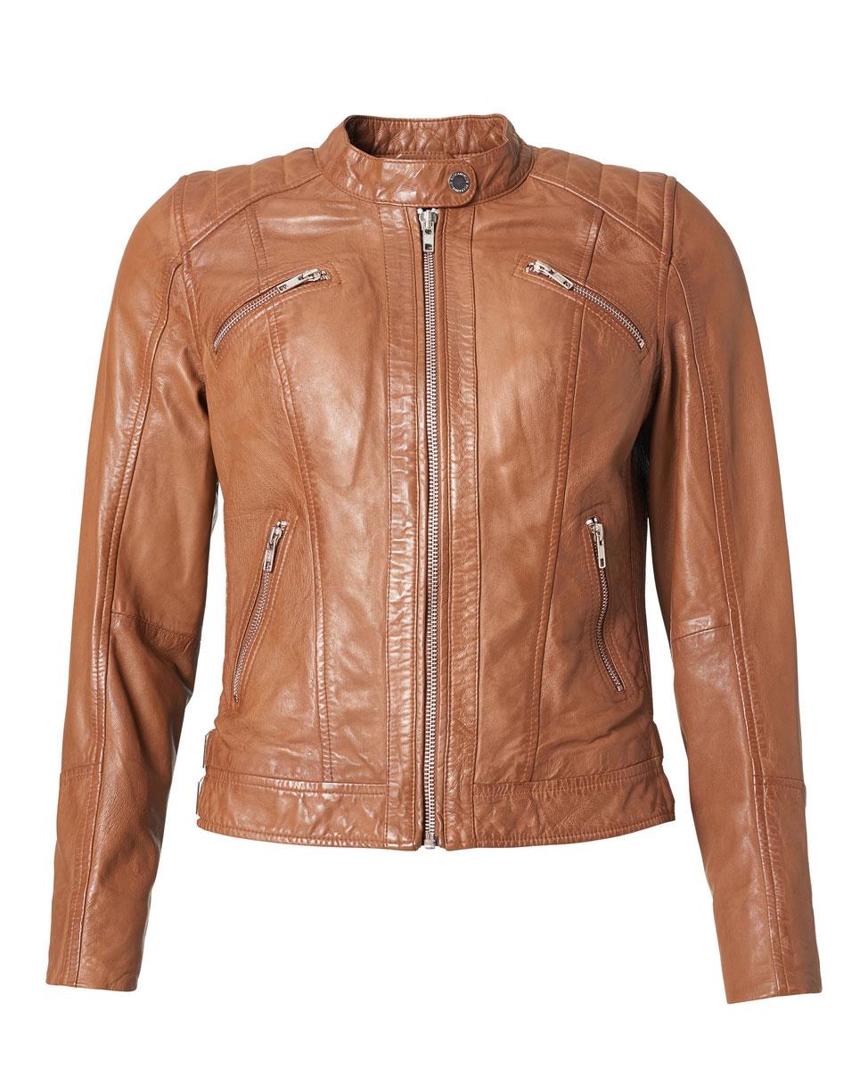 Lederjacke "Vision" ROCKANDBLUE Sweden, cognac