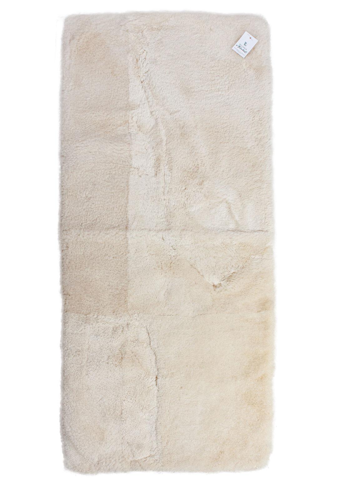 Bettauflage, medizinisches Lammfell, natur