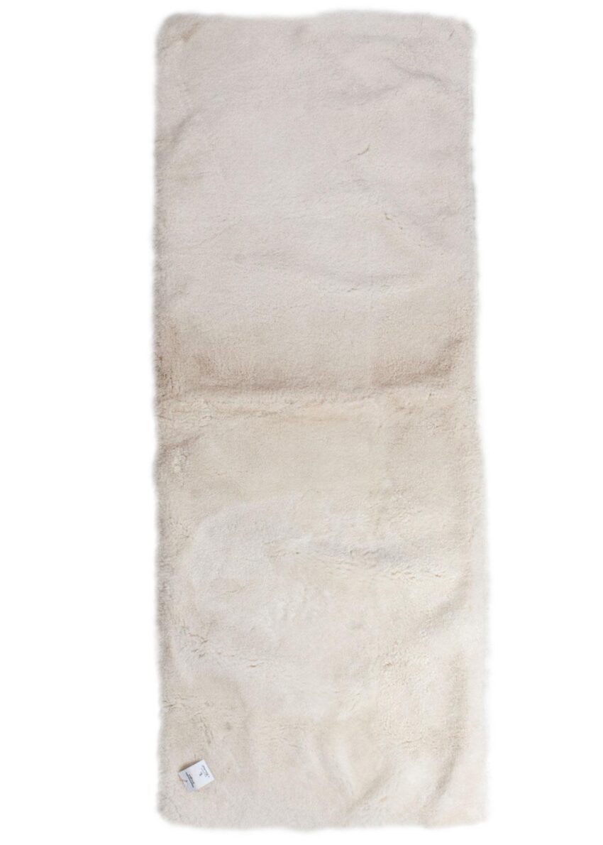 Bettauflage, medizinisches Lammfell, natur 200x70