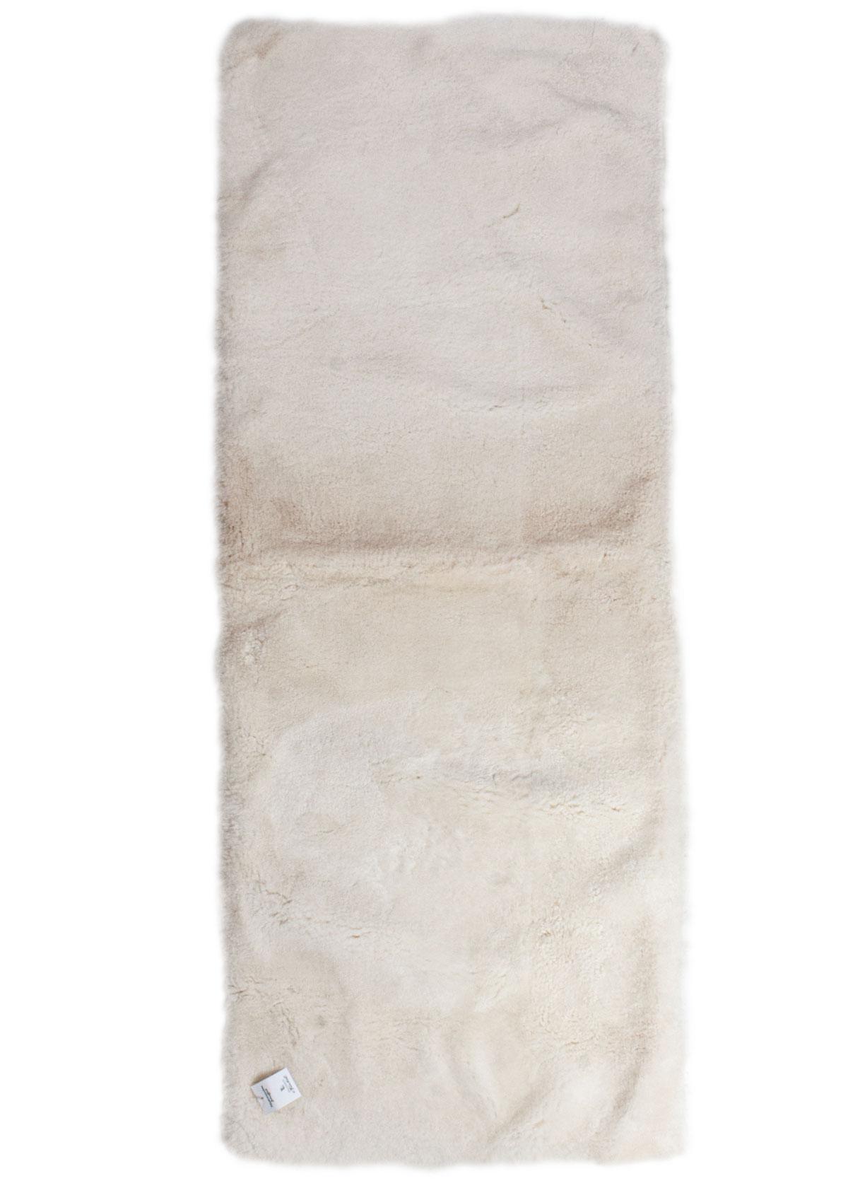 Bettauflage, medizinisches Lammfell, natur 200x70