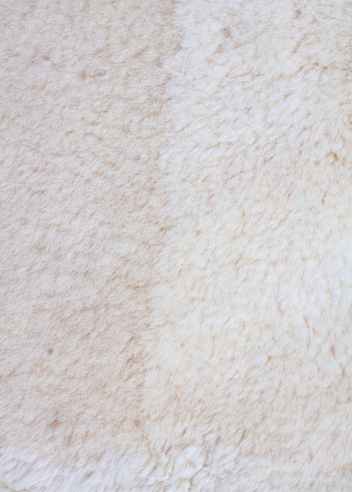 Bettauflage, medizinisches Lammfell, natur – Bild 3